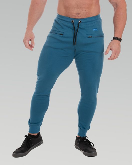 MNX Men's joggers Athletic, sea blue
