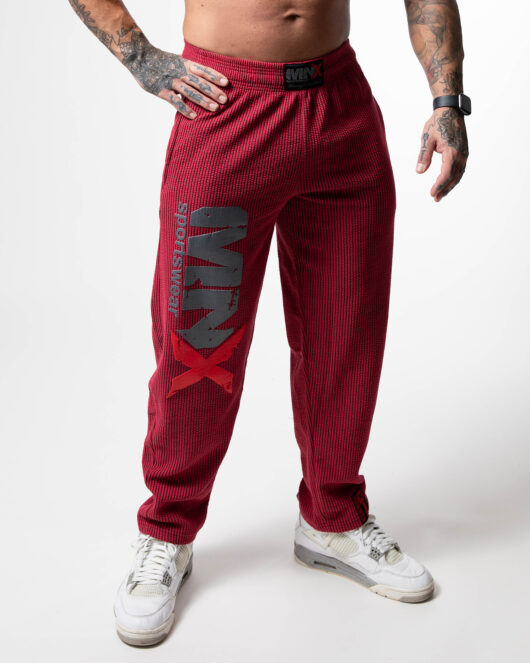 MNX Ribbed pants Hammer, red