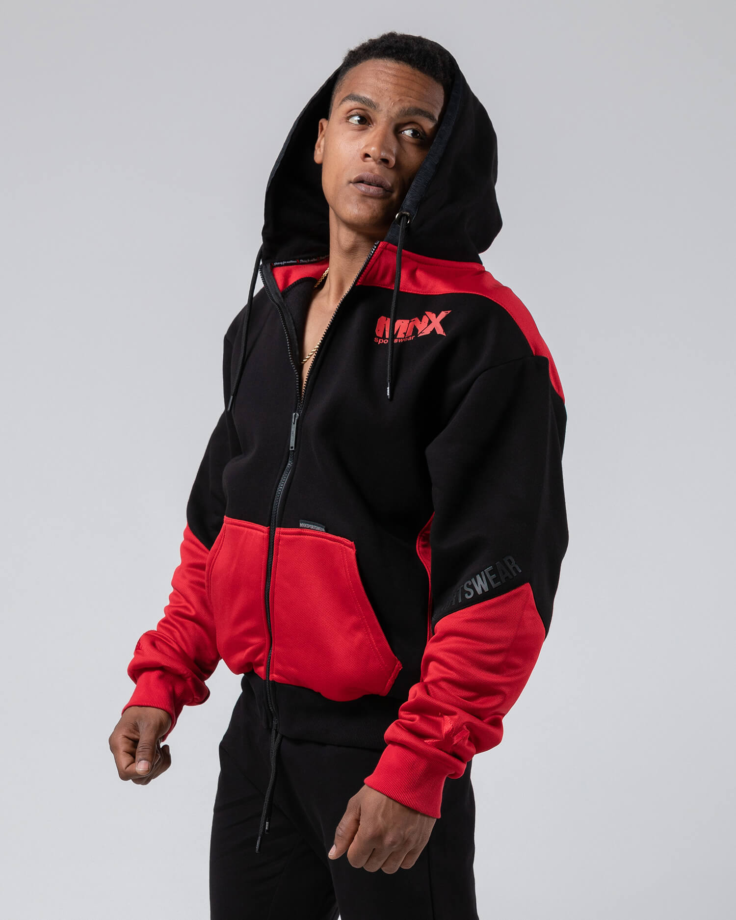 MNX Hoodie Revolution, red - Image 3