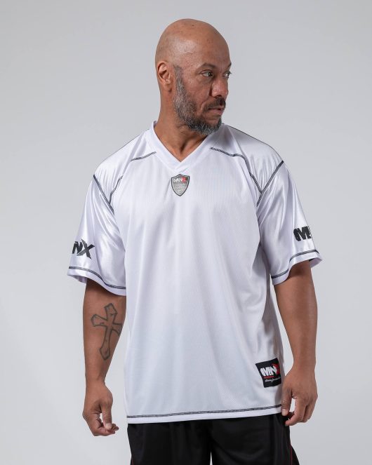 Football Tee MNX, white
