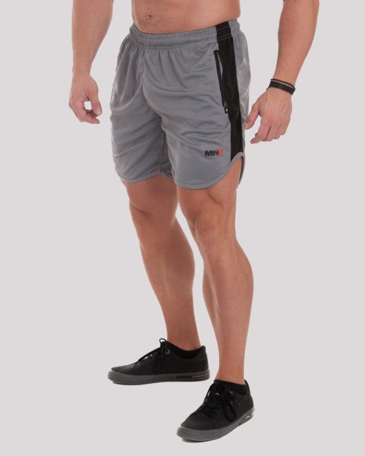 MNX Men's fitness shorts, grey