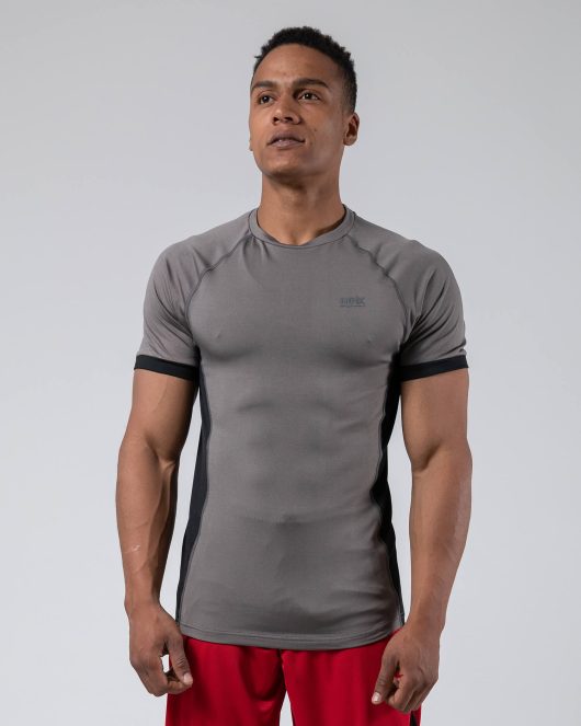 Men's performance T-shirt, grey