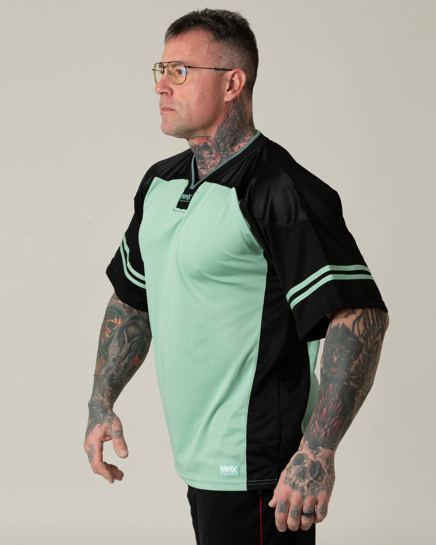 MNX Football jersey 2.0, mint green - Image 3