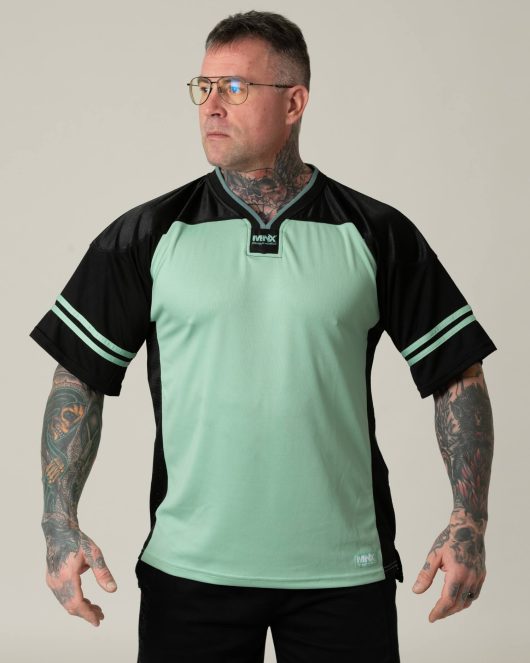 MNX Football jersey 2.0, mint green