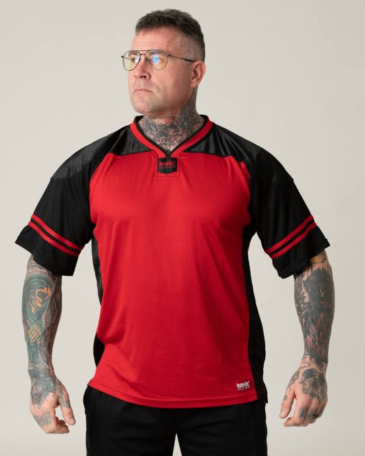 MNX Football jersey 2.0, dark red