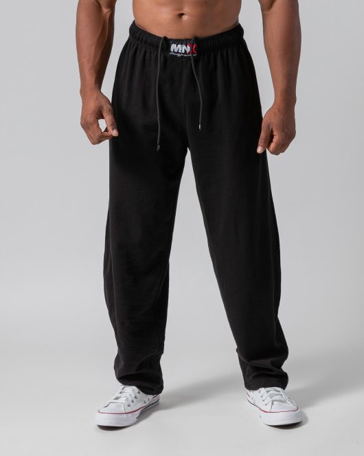 MNX Bodybuilding Cotton Pants Basic, black
