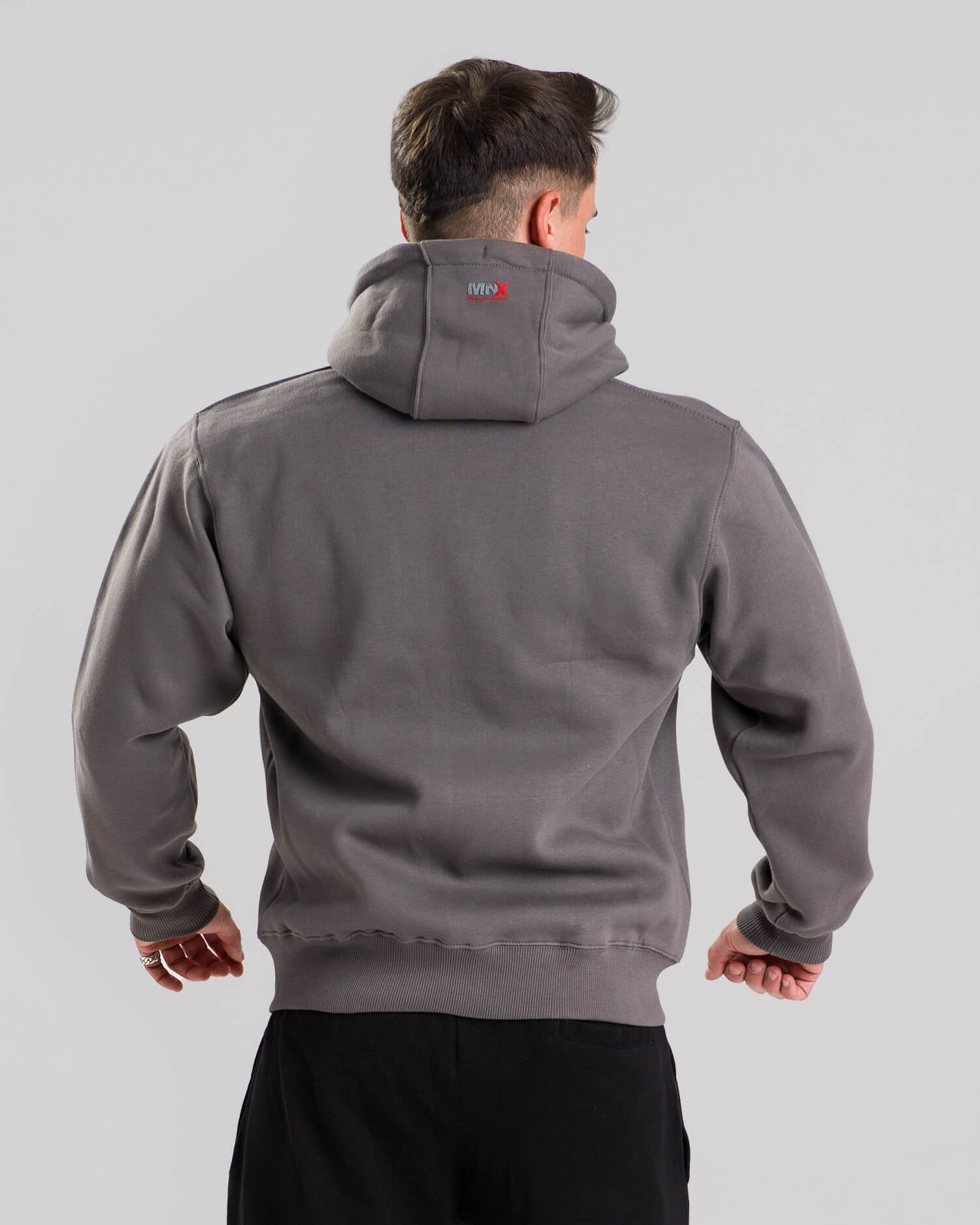 MNX Hoodie Original, grey - Image 2