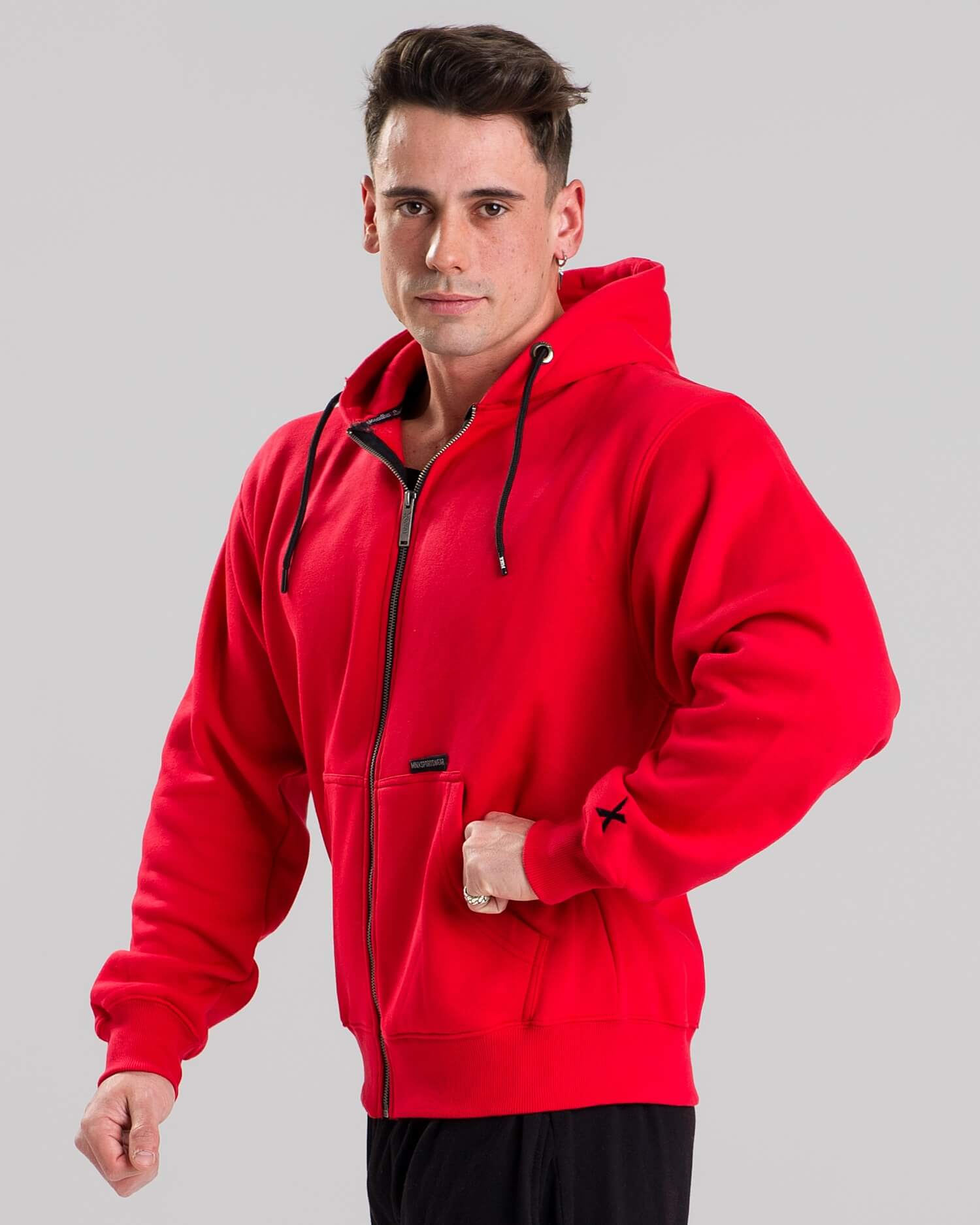 MNX Hoodie Original, red - Image 4