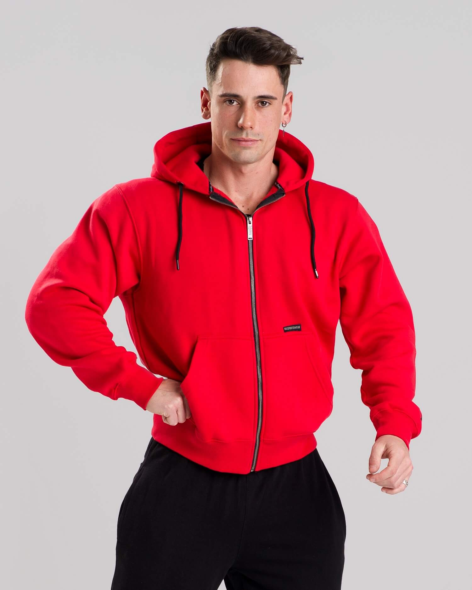 MNX Hoodie Original, red - Image 3