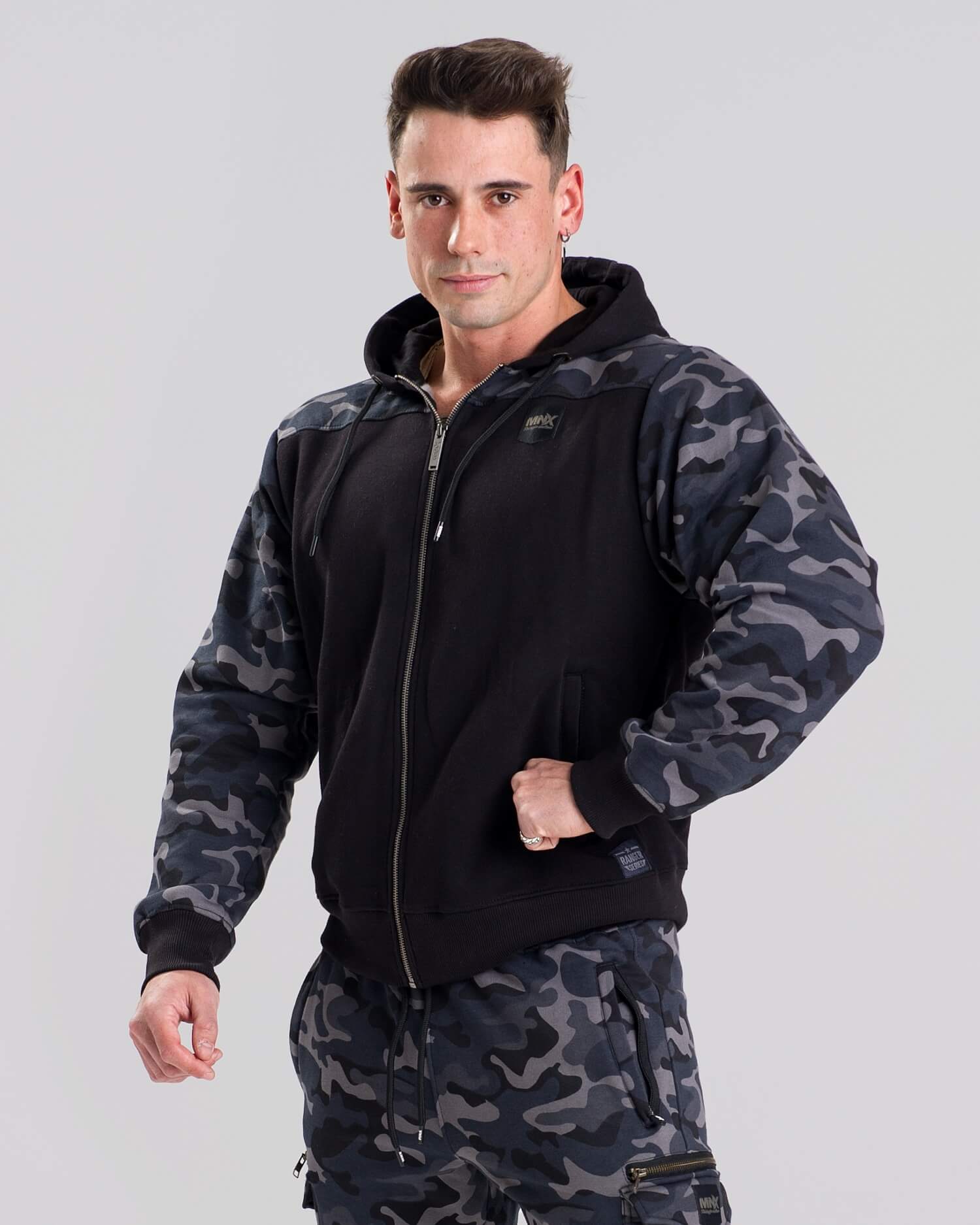 MNX Hoodie Ranger, black - Image 3