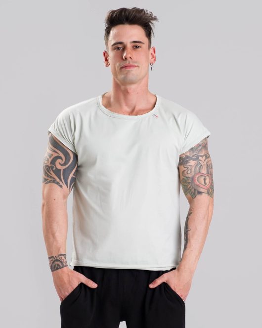MNX Ripped T-shirt Athletic, light gray