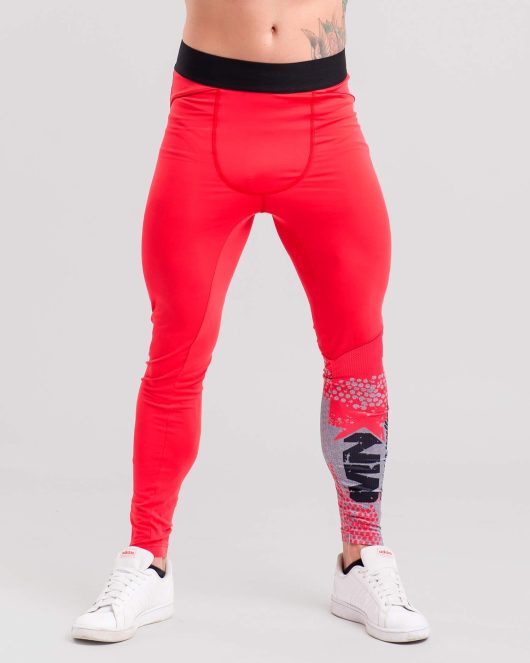 MNX Men's leggings ION 2.0 red