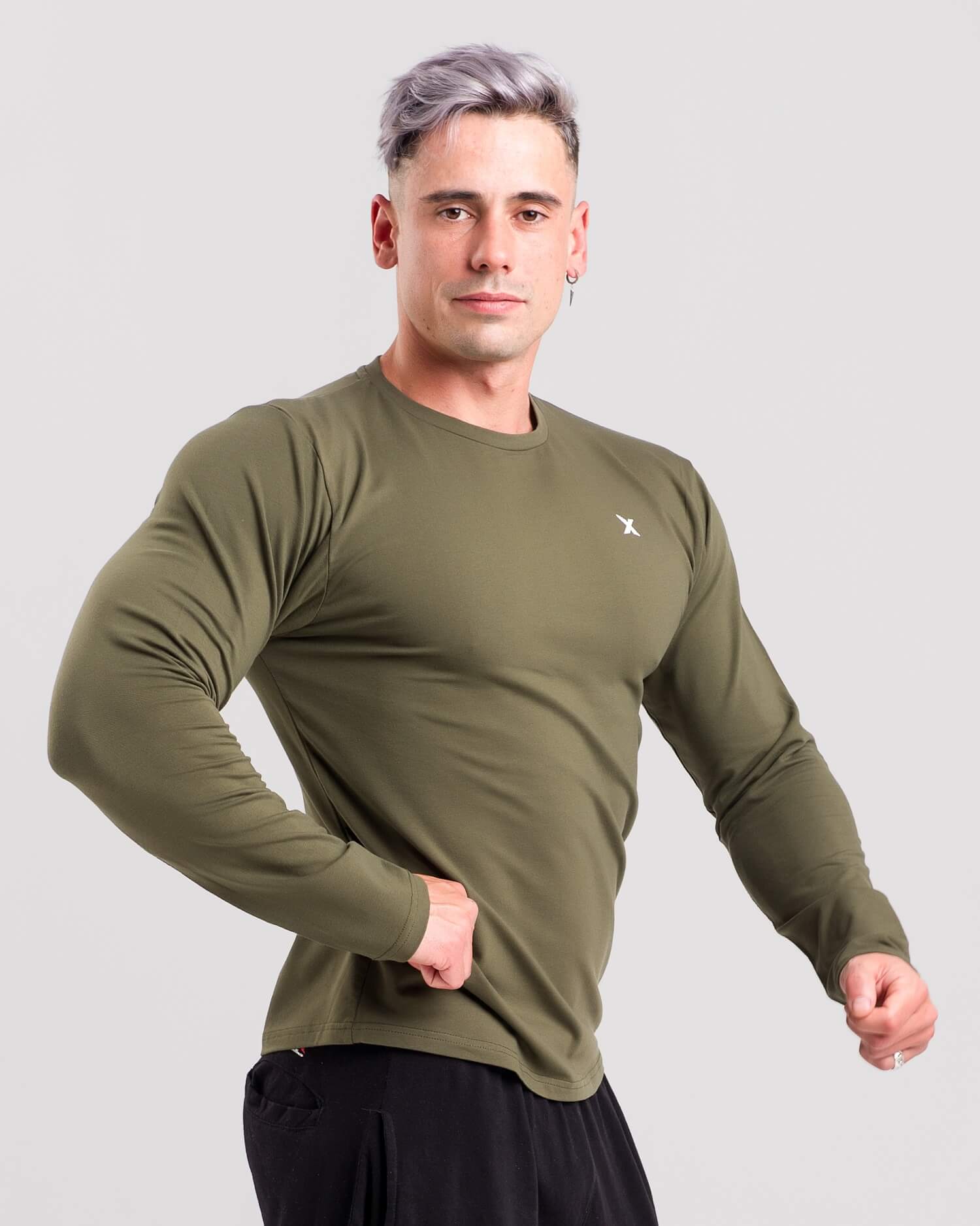 MNX Sweatshirt Original, olive green