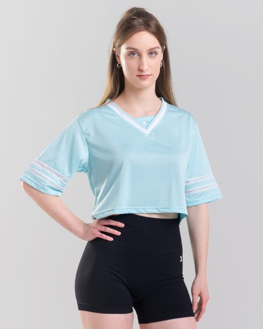 MNX Women's cropped Jersey Miami, blue