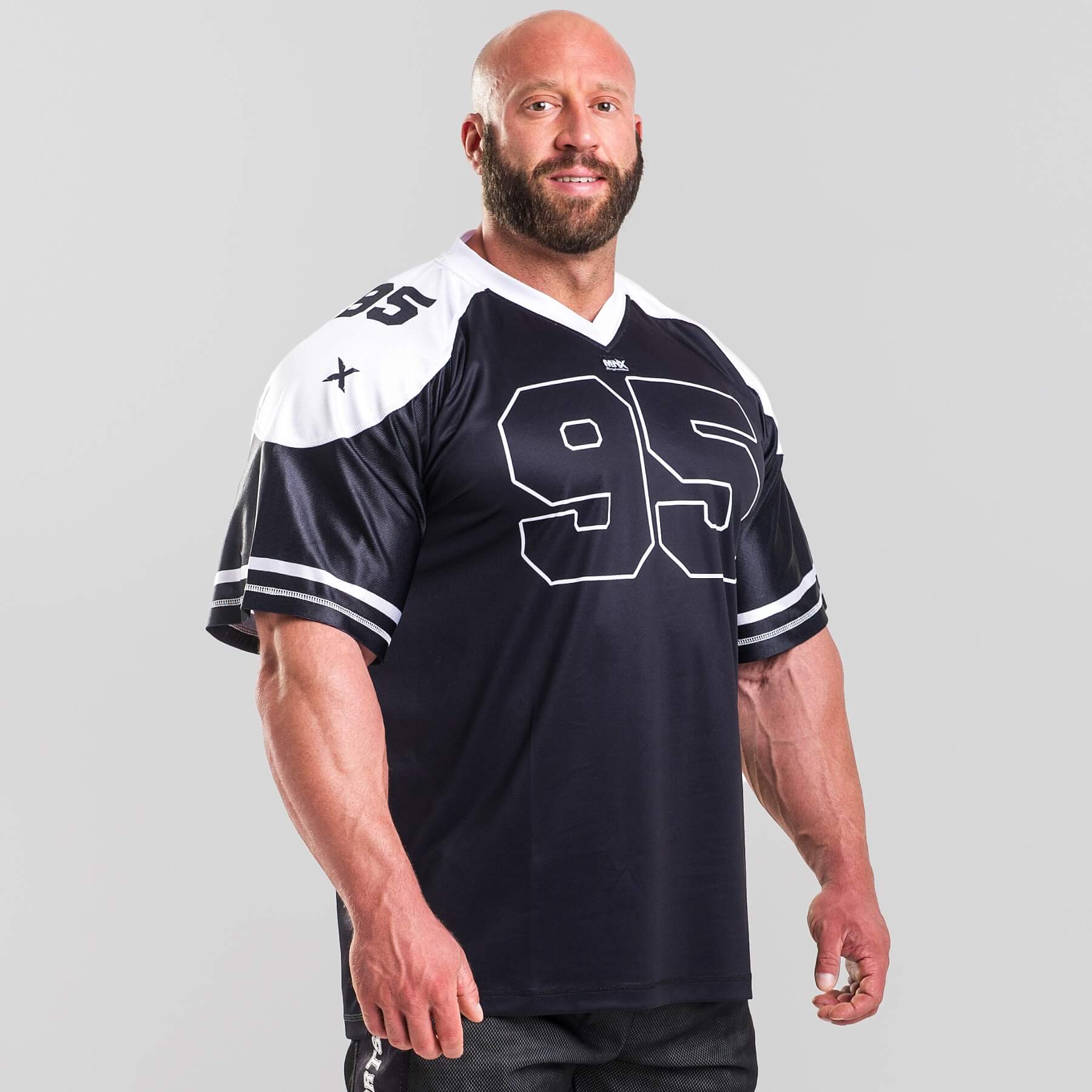 MNX Football jersey no. 95, black - Image 3