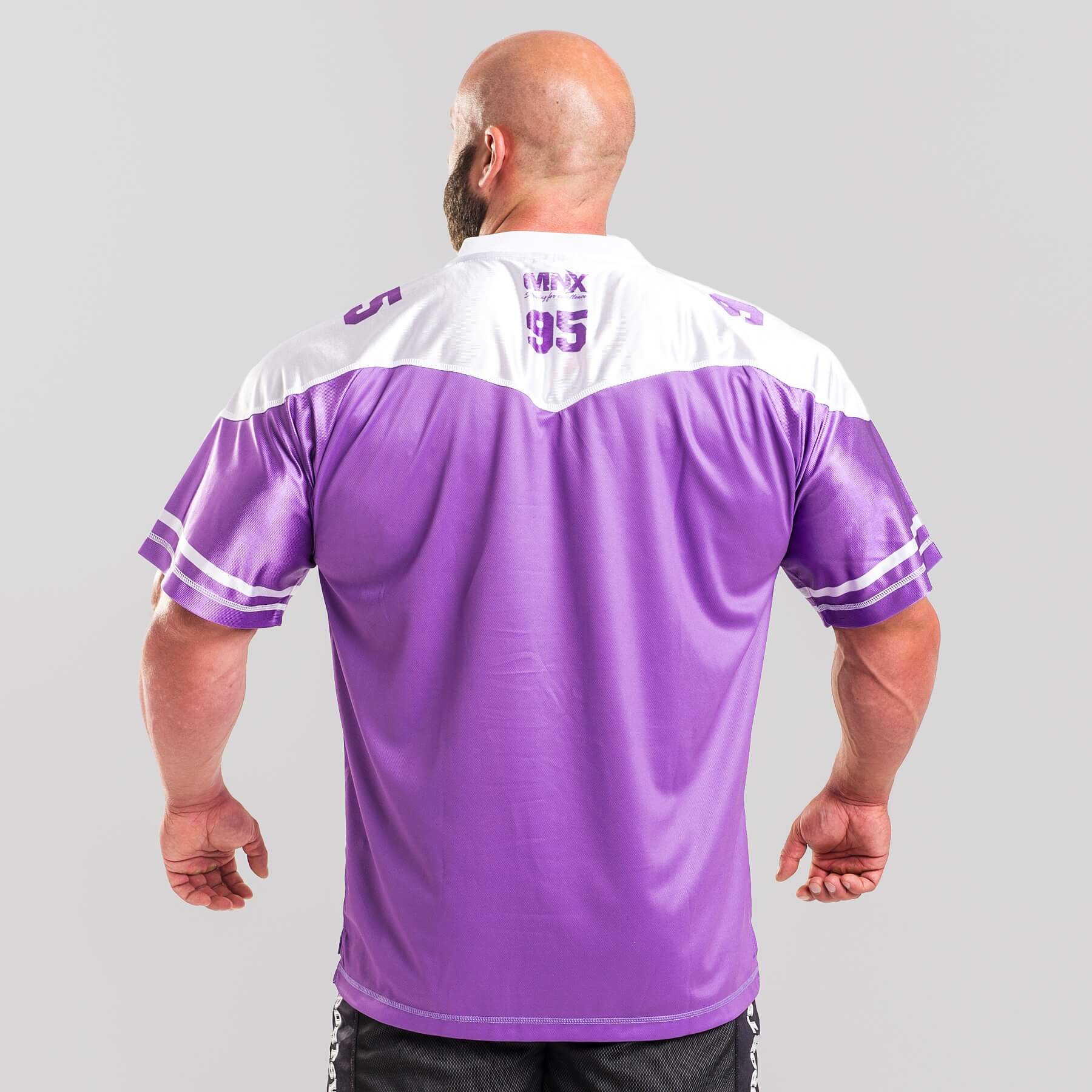 MNX Football jersey no. 95, violet - Image 3