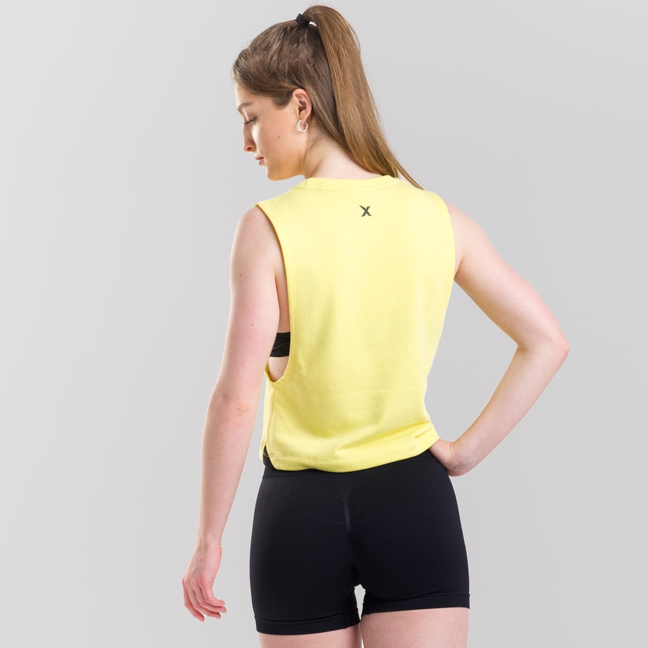 MNX Women's sleeveless Top, yellow - Image 2