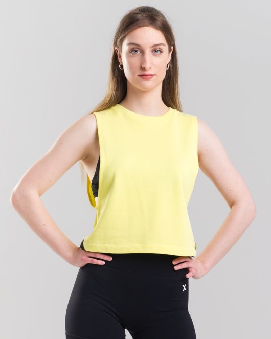 MNX Ärmelloses Damenoberteil, yellow