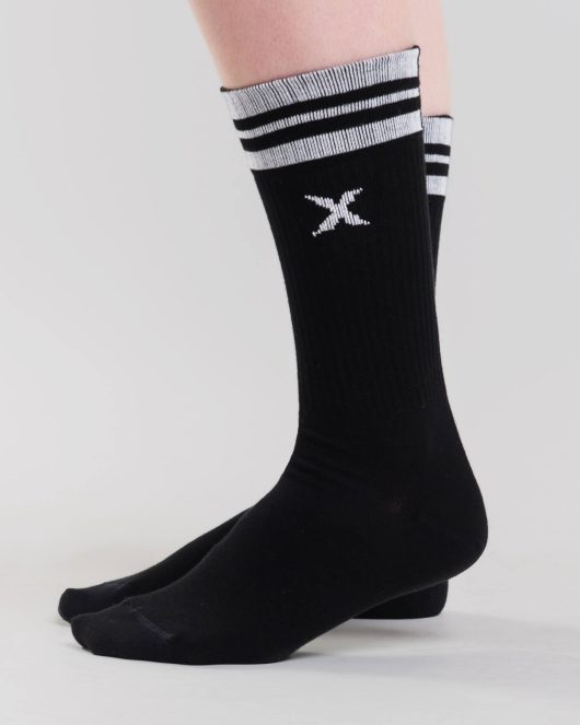 MNX Unisex Cotton socks, black