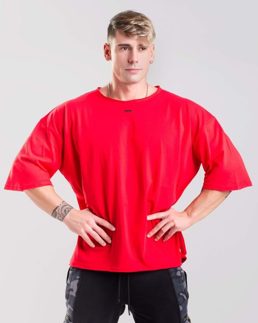MNX Extra T-shirt basic, vivid red