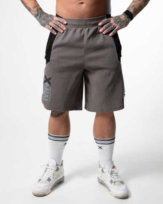 MNX Ribbed shorts Hammer, grey