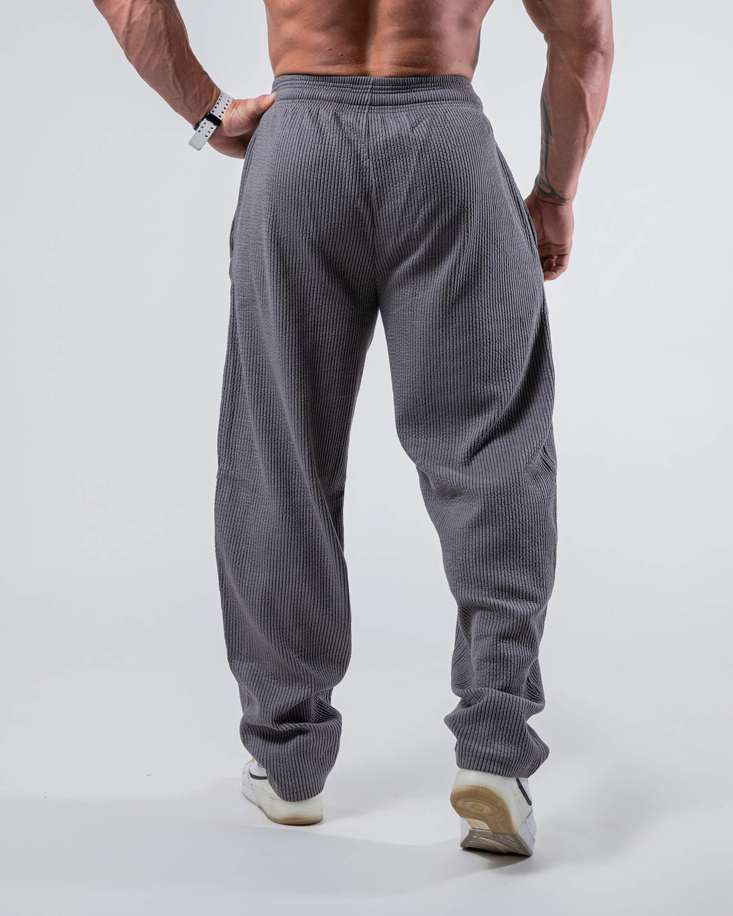 MNX Ribbed pants Hammer, grey - Image 2