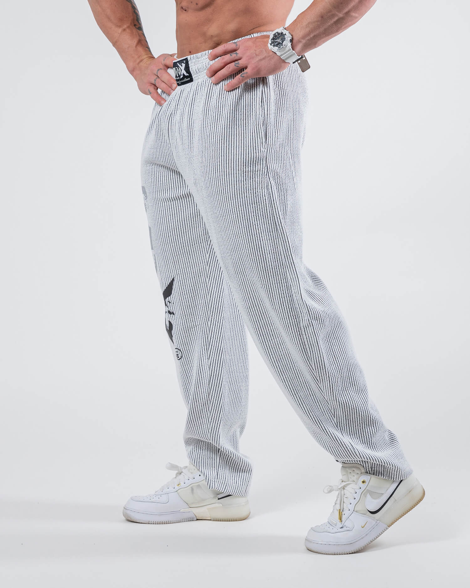 MNX Ribbed pants Hammer, white - Image 3