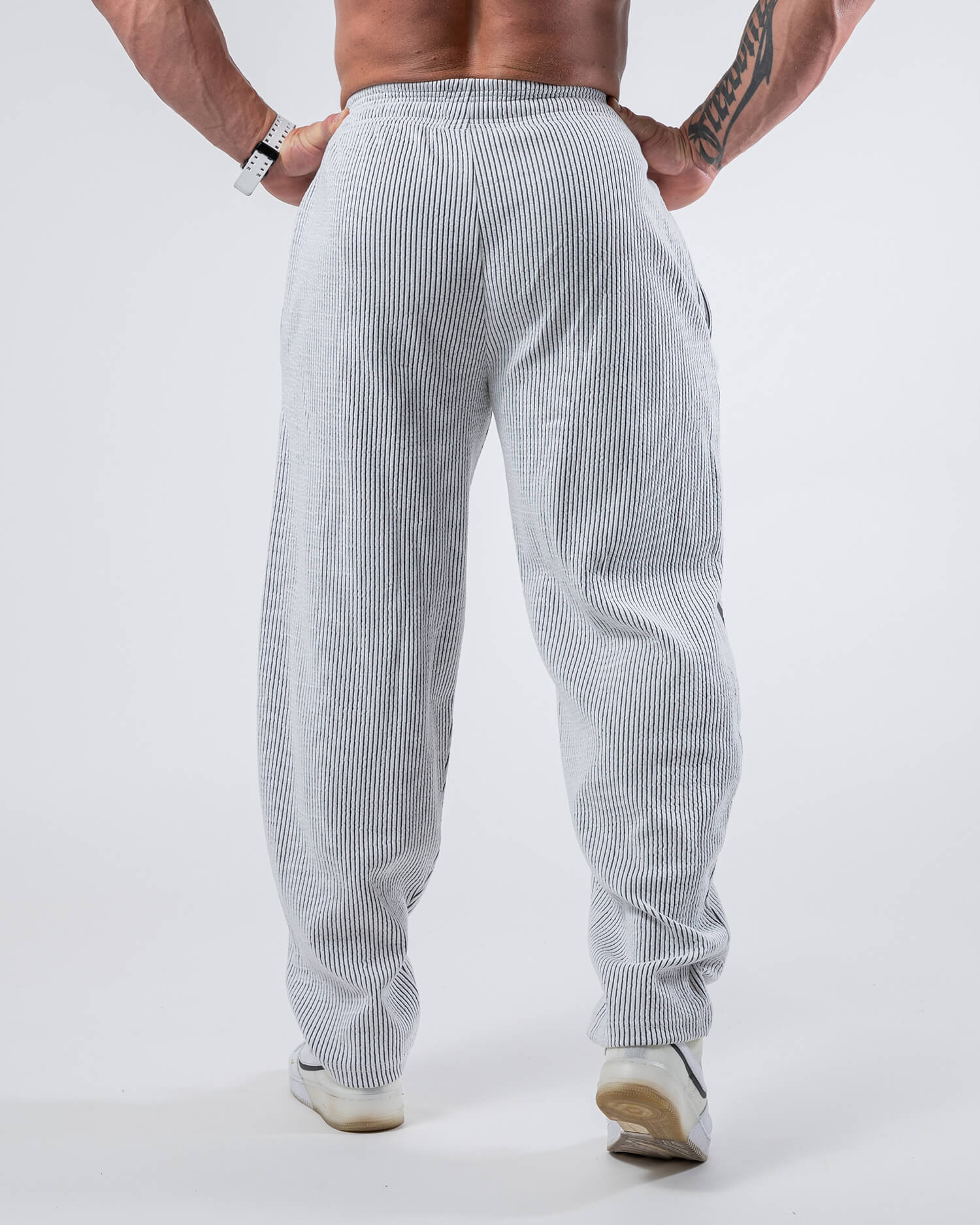 MNX Ribbed pants Hammer, white - Image 2