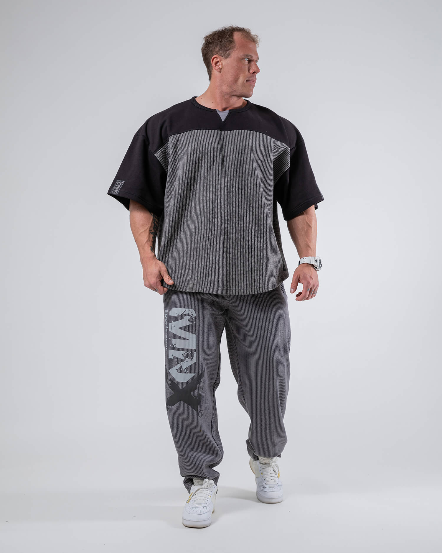 MNX Ribbed pants Hammer, grey - Image 5