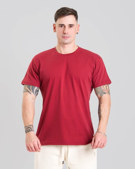 MNX Classic T-shirt, burgundy