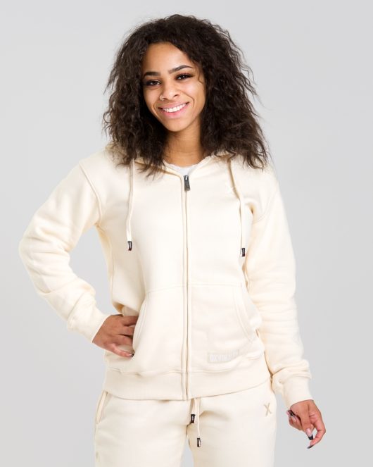 MNX Women's hoodie Oxygen, beige
