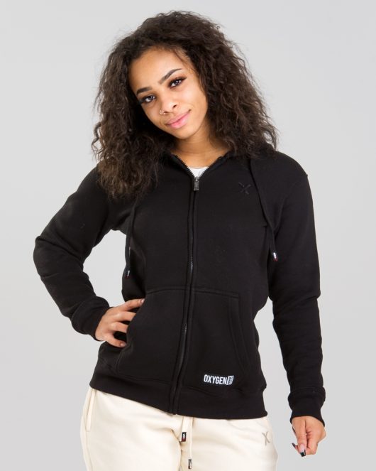 MNX Women's hoodie Oxygen, black