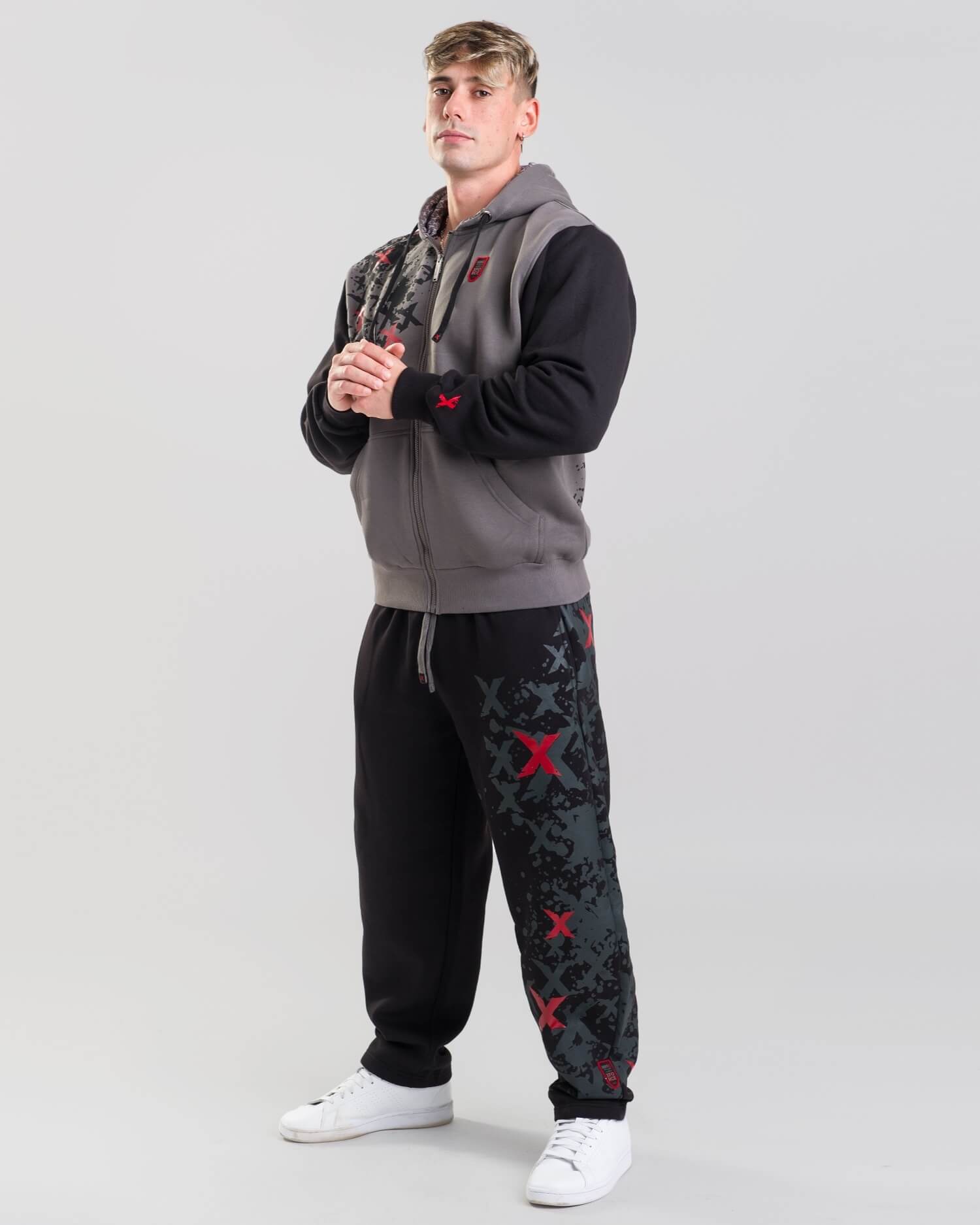 MNX Hoodie Xforce 2.0, grey - Image 3