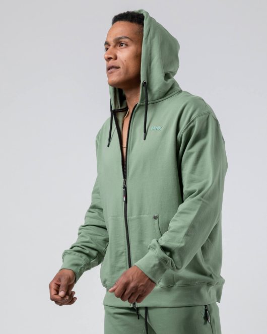 MNX Men's lightweight hoodie Aesthetic, khaki