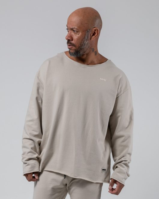 MNX Lightweight sweatshirt Aesthetic, dove