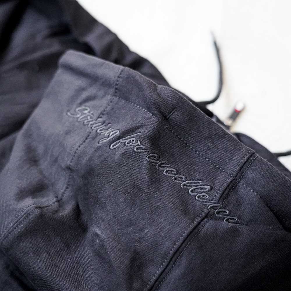 MNX Men's lightweight hoodie Aesthetic, black - Image 6