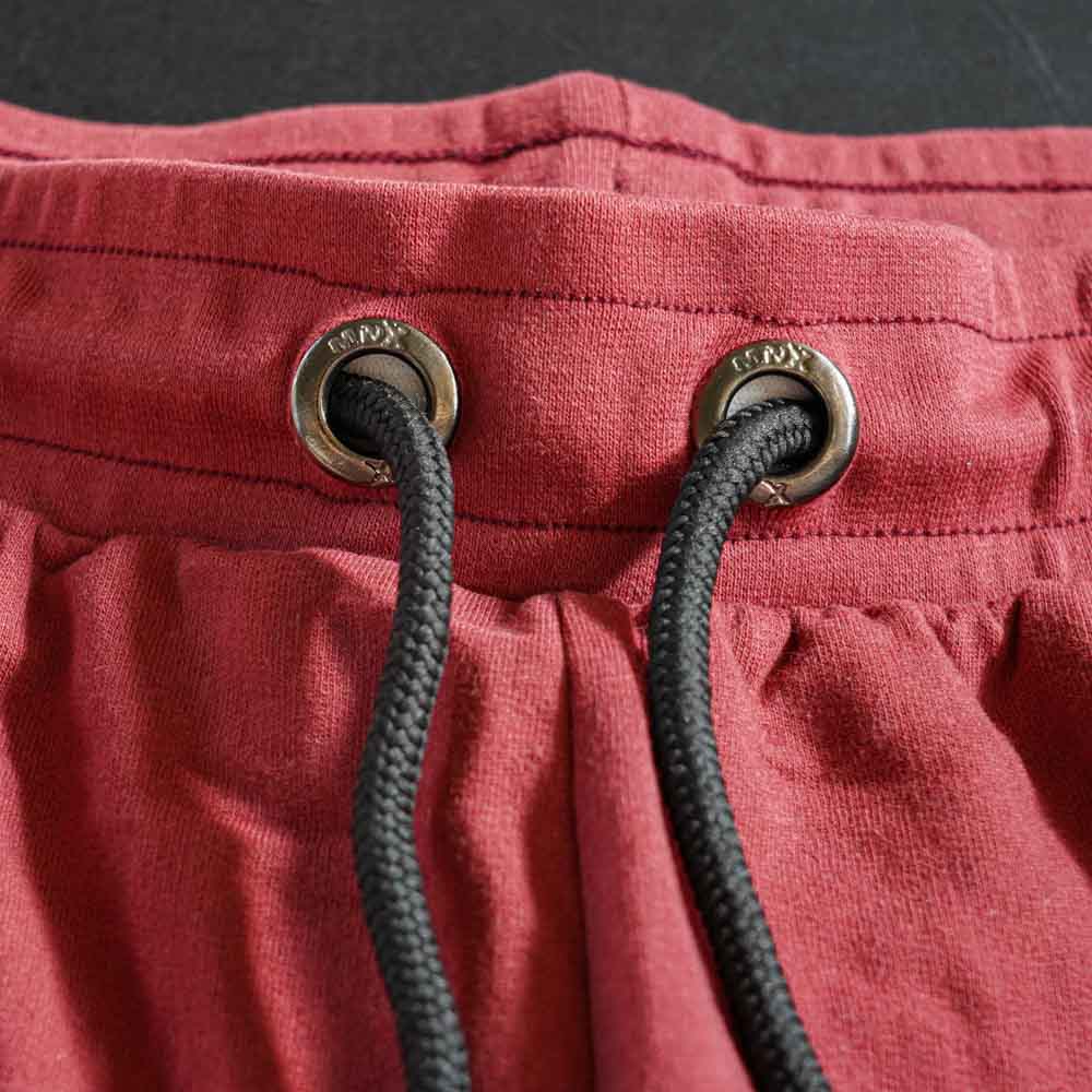 MNX Men's lightweight joggers Aesthetic, maroon - Image 8