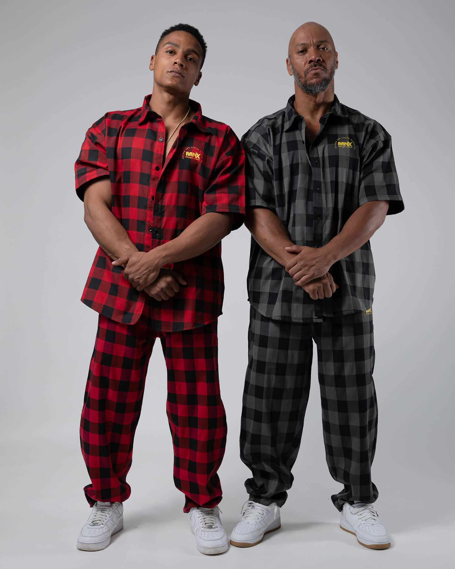 MNX Flannel shirt Golden Era, red - Image 4