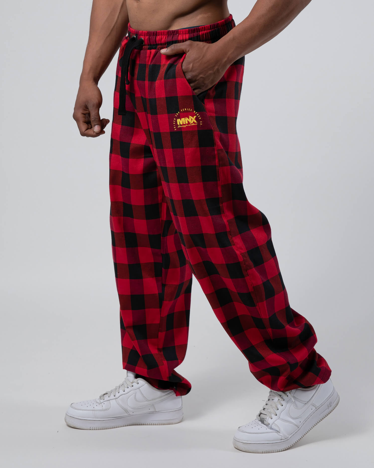 MNX Men's pants Golden Era, red - Image 3