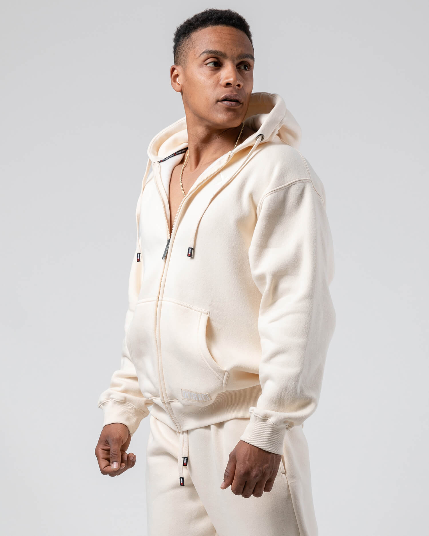 MNX Men's hoodie Oxygen, beige - Image 4
