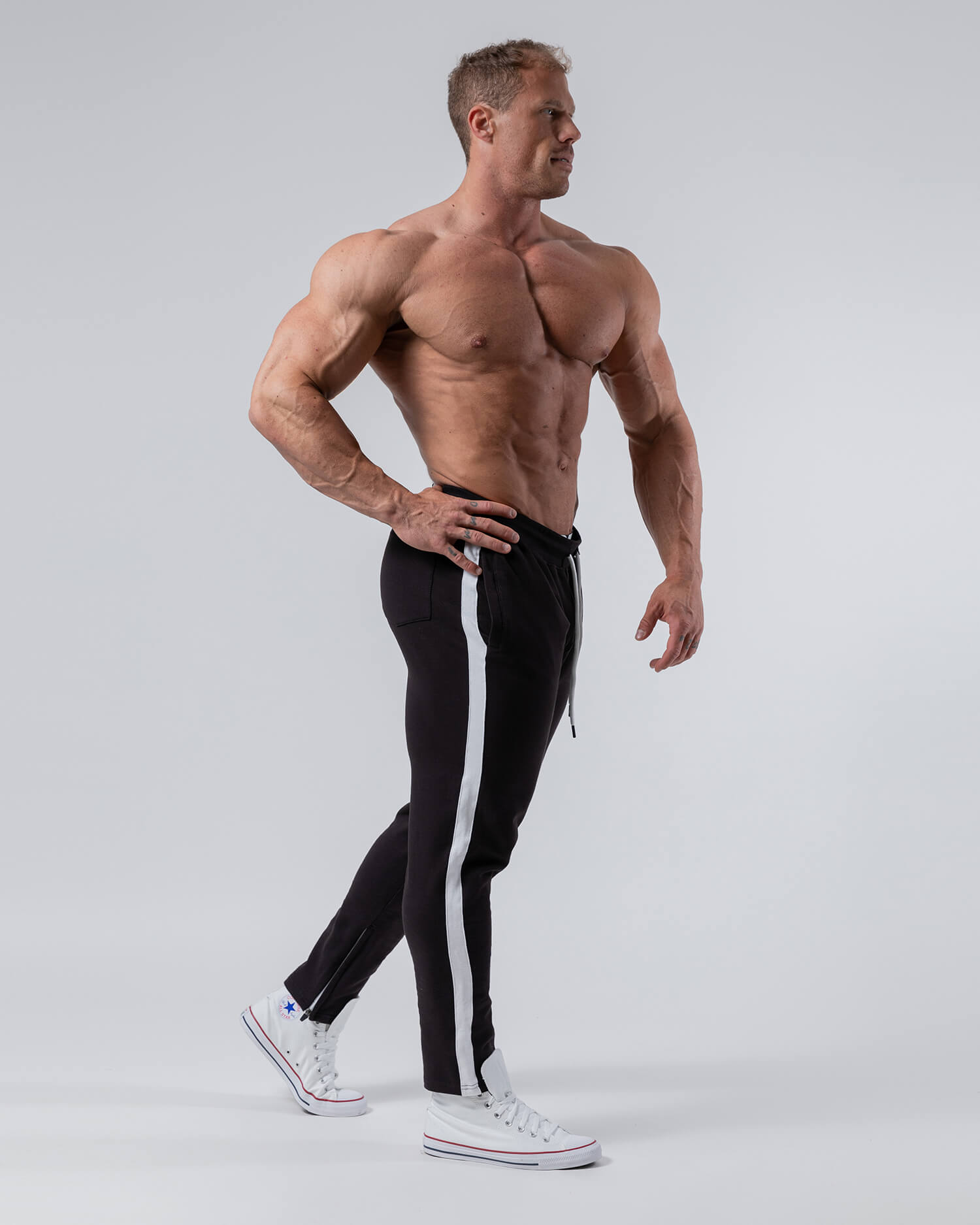 MNX Men's joggers Golden Era, black - Image 4