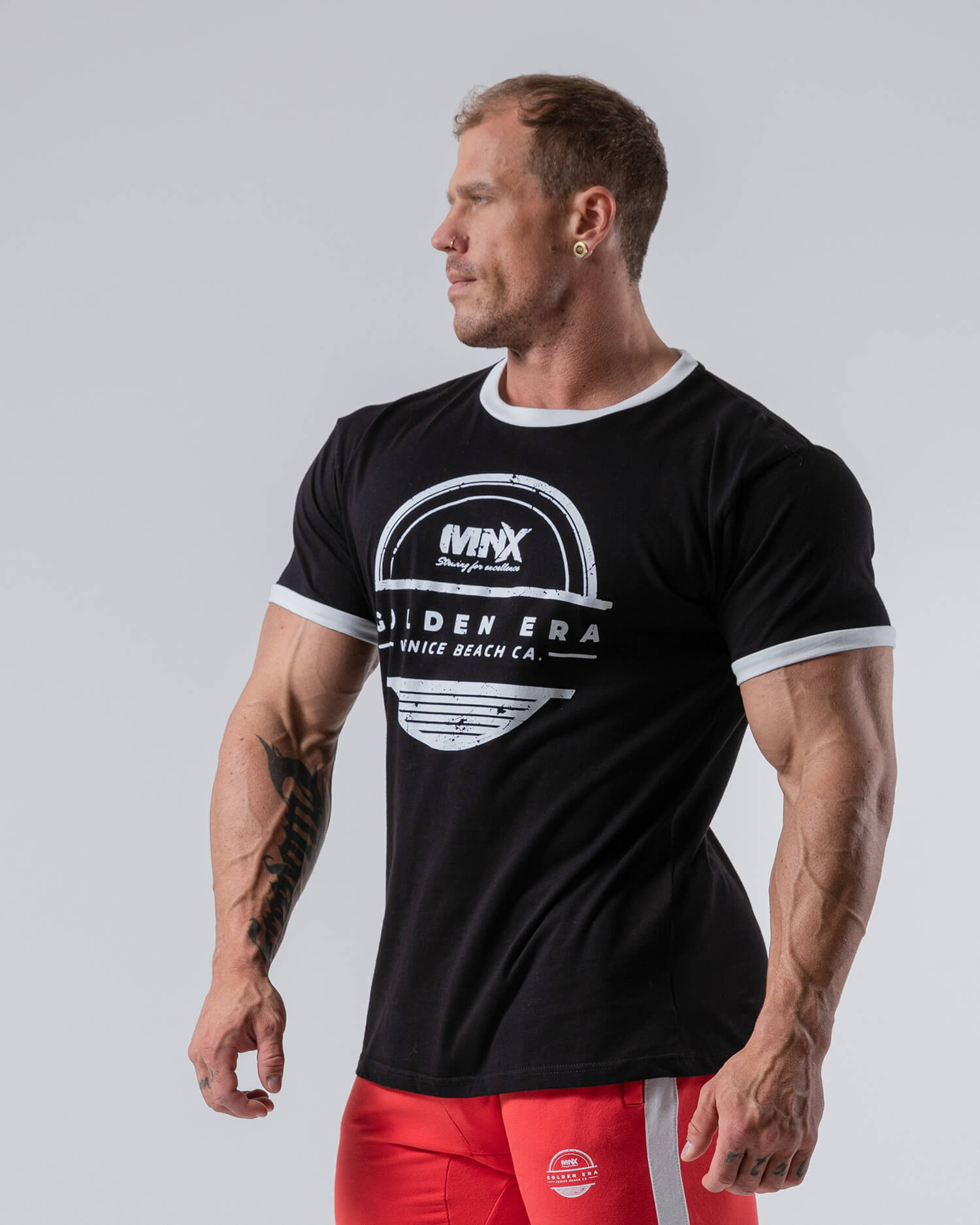 MNX classic T-shirt Golden Era, black - Image 3