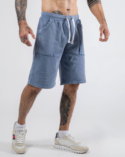 MNX Cotton shorts Industrial, navy blue