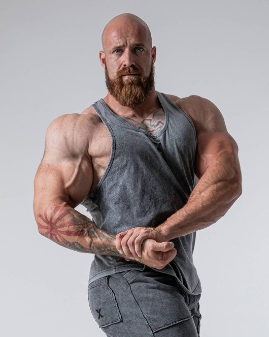 MNX Stringer tank top Industrial, black