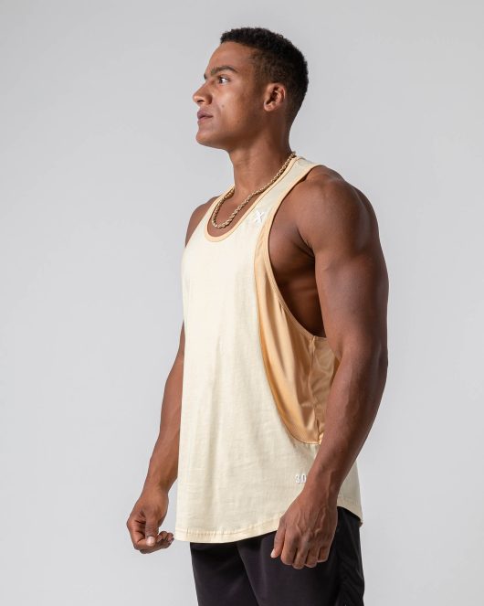 MNX Stringer tank top 3.0, light orange