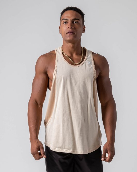 MNX Stringer tank top 3.0, light yellow