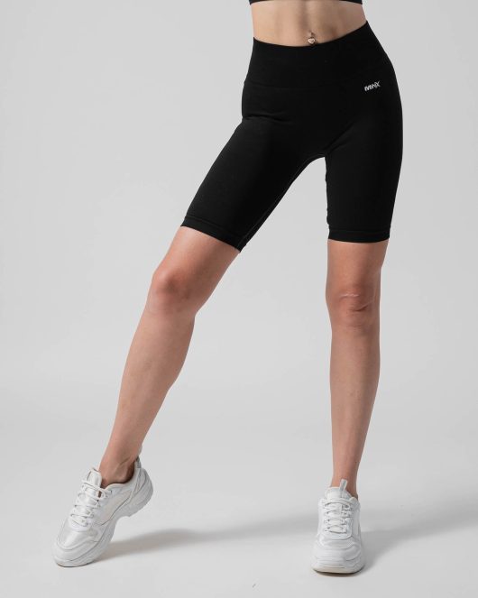 MNX Women's seamless shorts Glam, black