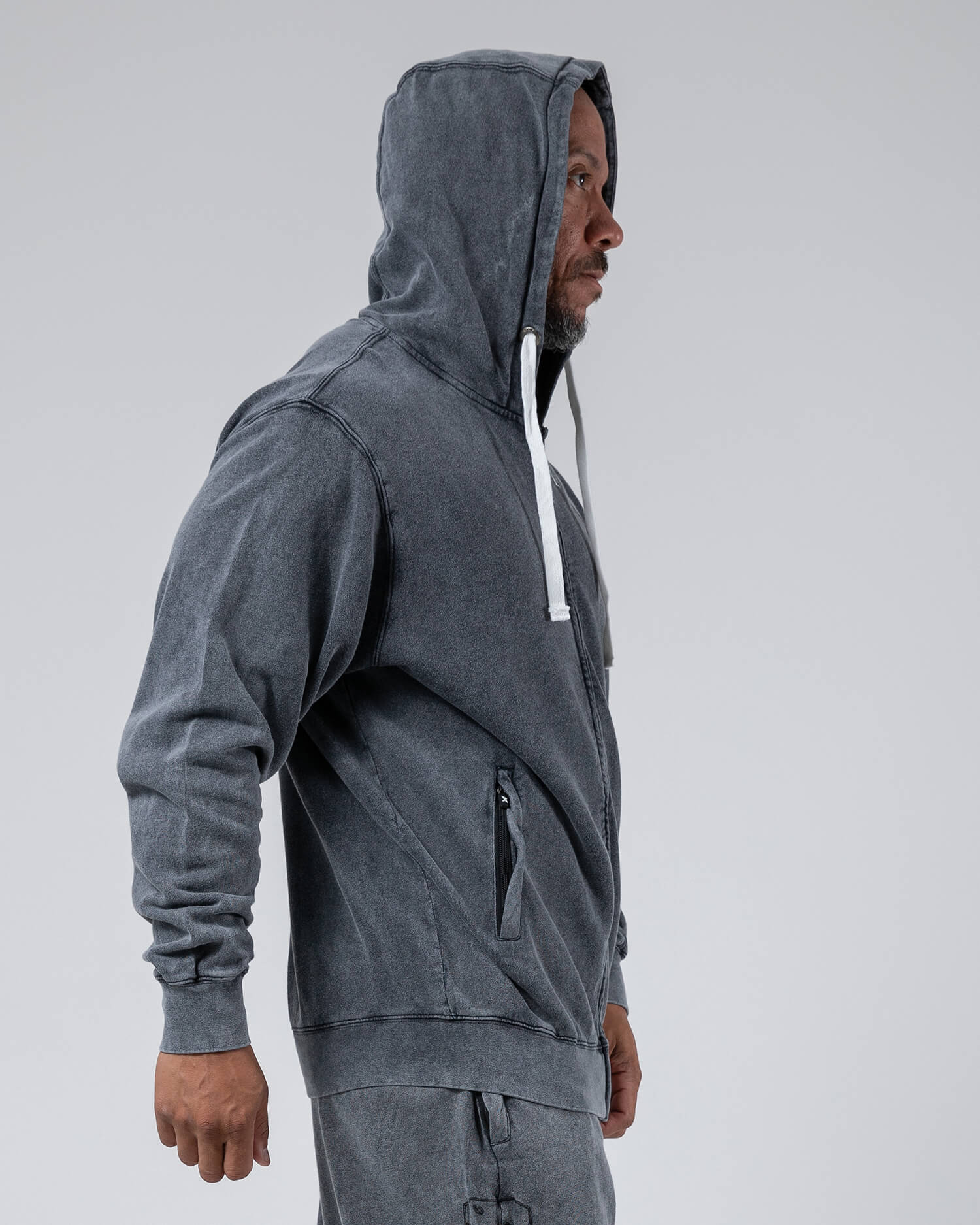 MNX Hoodie Industrial, black - Image 4