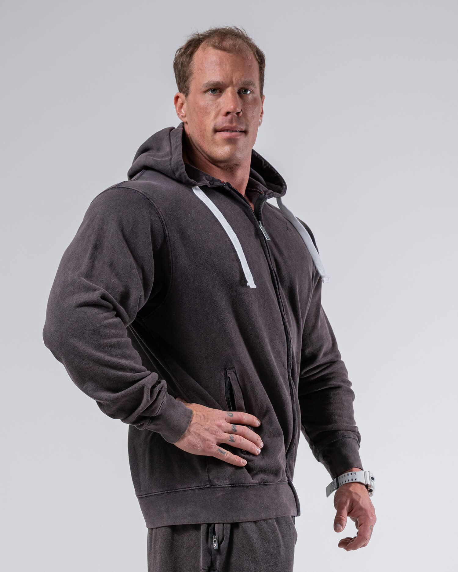 MNX Hoodie Industrial, bronze - Image 2