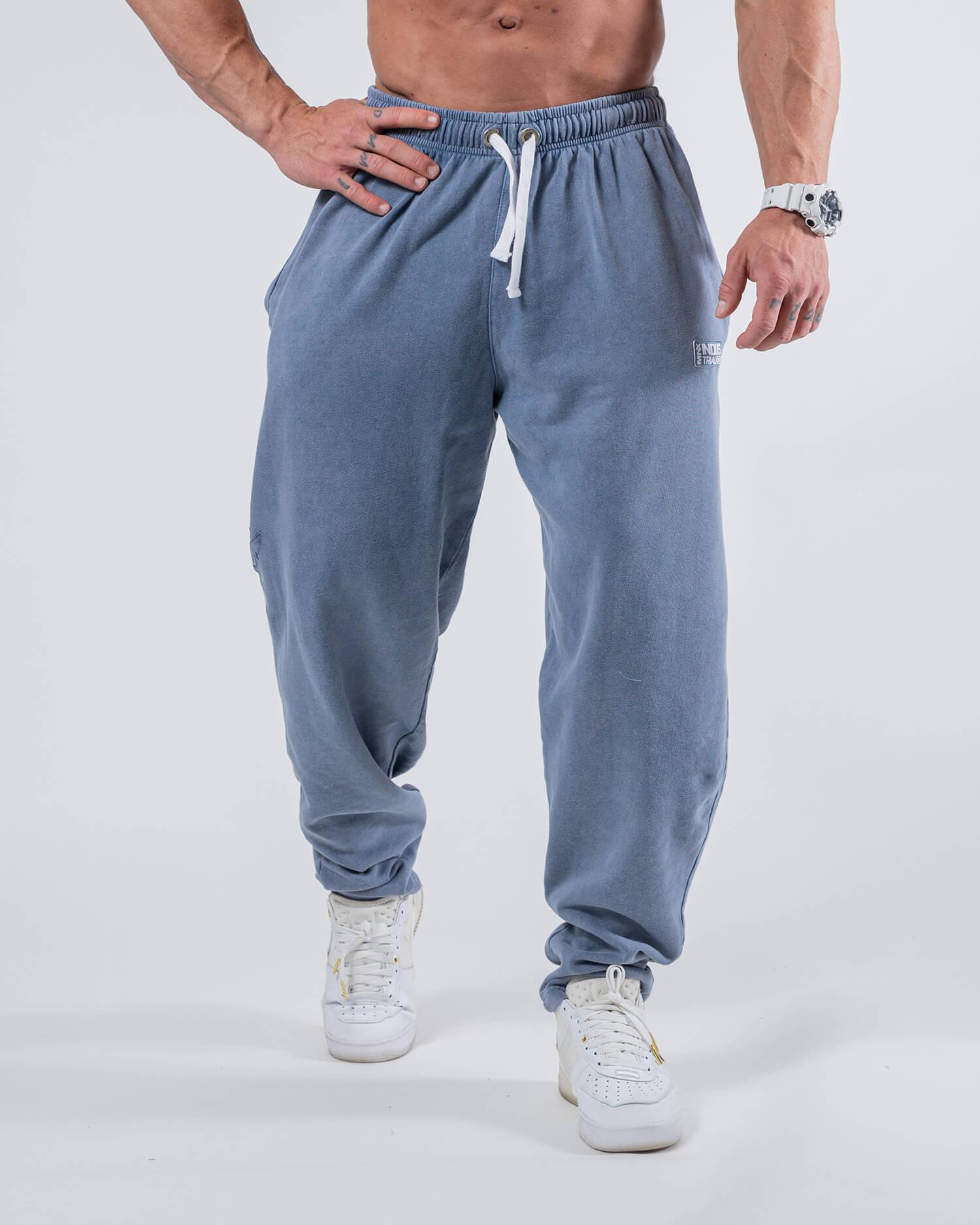 MNX Cotton pants Industrial, navy blue - Image 4